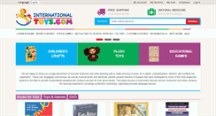 Desktop Screenshot of internationaltoys.com